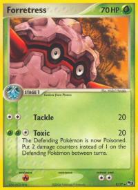 pokemon pop series 3 forretress 9 17