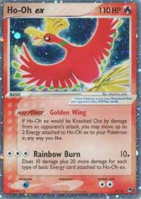 pokemon pop series 3 ho oh ex 17 17 holo