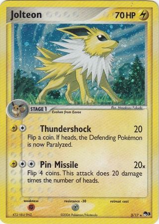 Jolteon - 3-17 - Holo