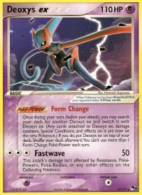 pokemon pop series 4 deoxys ex 17 17