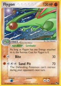 pokemon pop series 4 flygon 3 17 holo