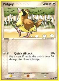 pokemon pop series 4 pidgey 12 17