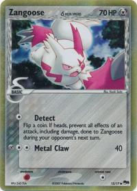 pokemon pop series 5 zangoose 15 17 holo