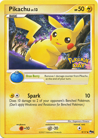 Pikachu - 9-17 - Pokemon Day Promo