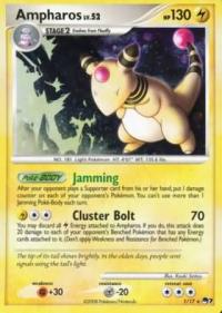 pokemon pop series 7 ampharos 1 17 holo