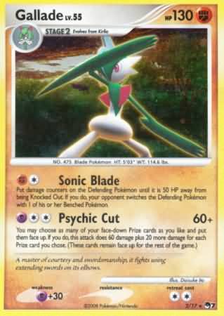 Gallade - 2-17 - Holo