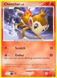 pokemon pop series 8 chimchar 12 17