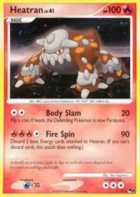 pokemon pop series 8 heatran 1 17 holo