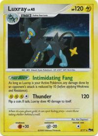 pokemon pop series 8 luxray 3 17 holo