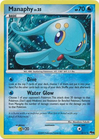 Manaphy - 2-17 - Holo