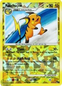 pokemon pop series 9 raichu 3 17 shattered reverse holo