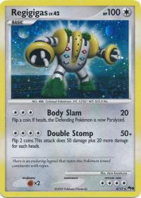 pokemon pop series 9 regigigas 4 17 holo