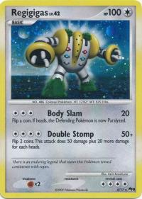 pokemon pop series 9 regigigas 4 17 holo