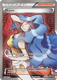 pokemon premium trainer s xy collection karen xy177a