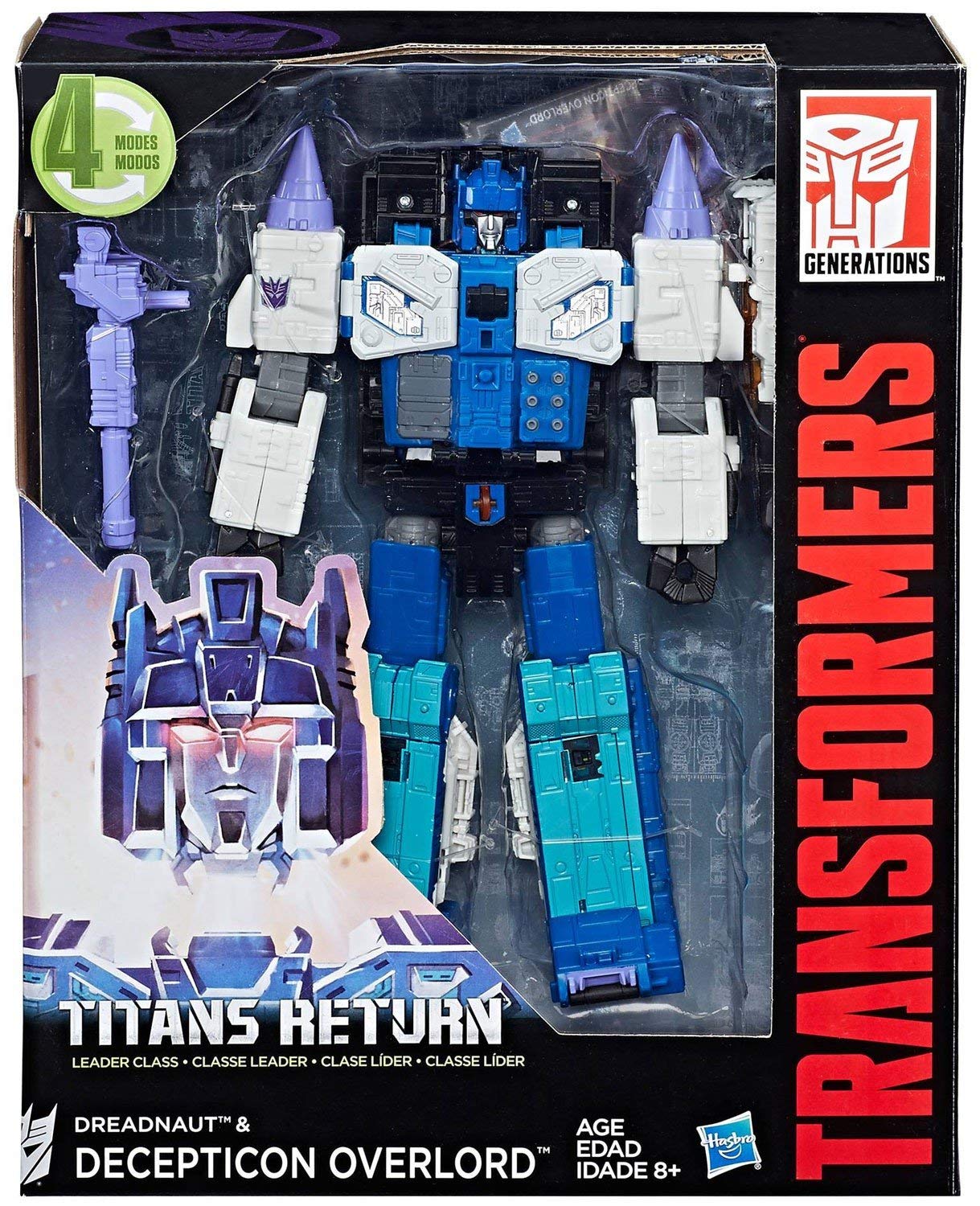 Transformers Titans Return Decepticon Overlord