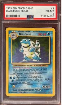 pokemon psa graded cards blastoise 2 102 psa 6