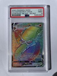 pokemon psa graded cards centiskorch vmax 191 189 psa 9