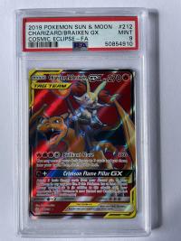 pokemon psa graded cards charizard braixen 212 236 psa 9