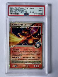 pokemon psa graded cards charizard g lv x 143 147 psa 9