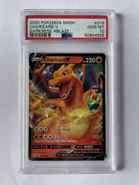 pokemon psa graded cards charizard v 019 189 psa 10