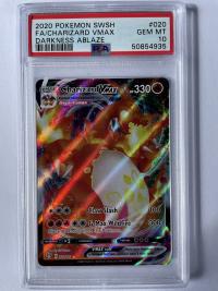 pokemon psa graded cards charizard vmax 020 189 psa 10