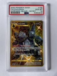 pokemon psa graded cards coalossal 198 189 psa 10