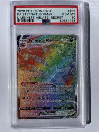 pokemon psa graded cards eternatus vmax 192 189 psa 10