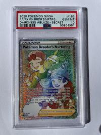 pokemon psa graded cards pokemon breeder nurturing 195 189 psa 10