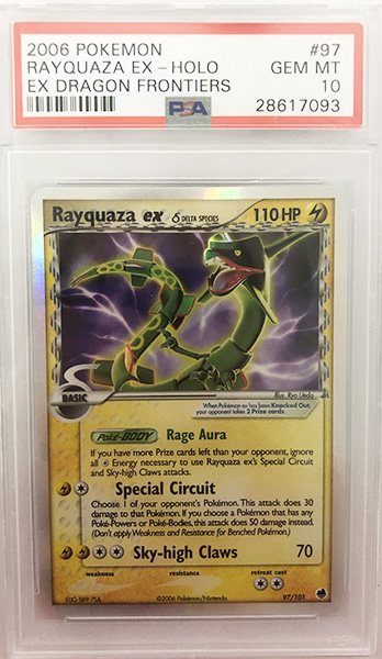 Rayquaza EX 97-101 - PSA 10