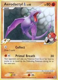 pokemon rising rivals aerodactyl 55 111