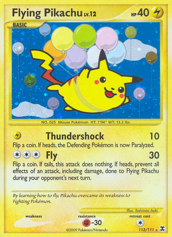Flying Pikachu 113-111