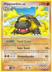 pokemon rising rivals hippowdon 25 111