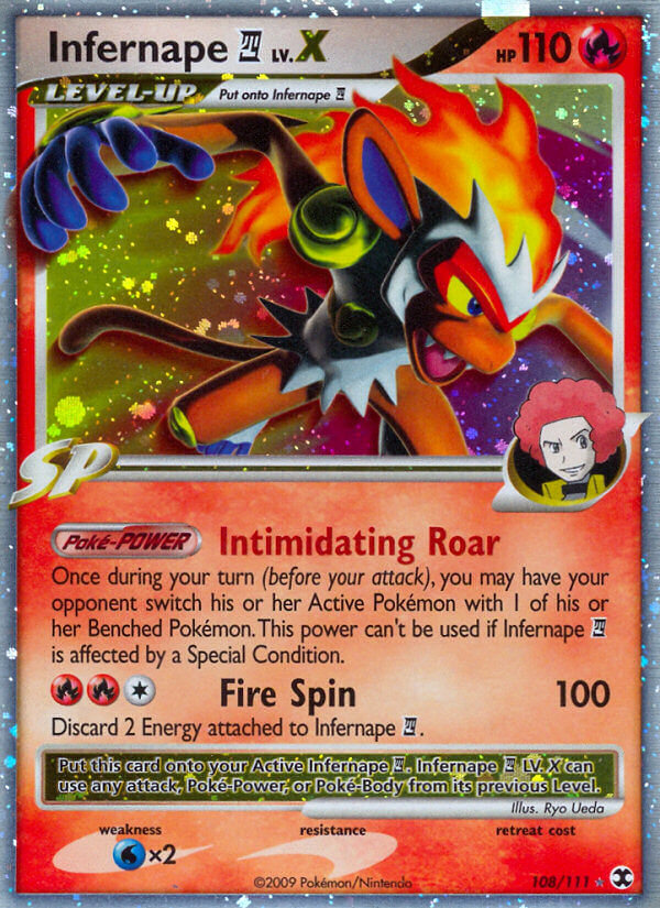 Infernape LV.X 108-111