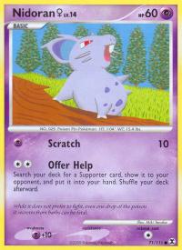 pokemon rising rivals nidoran 71 111 rh