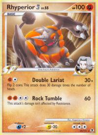 pokemon rising rivals rhyperior 32 111