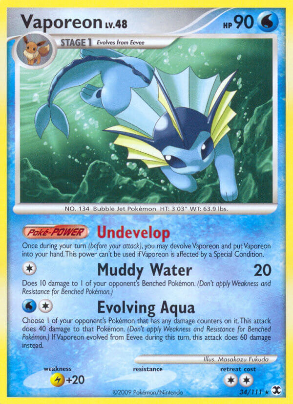 Vaporeon 34-111