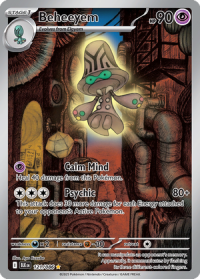 pokemon s v black bolt beheeyem 121 086 illusrator rare