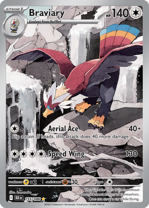 Braviary - 155-086 - Illusrator Rare