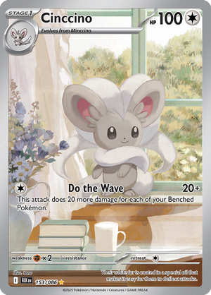 Cinccino - 153-086 - Illusrator Rare
