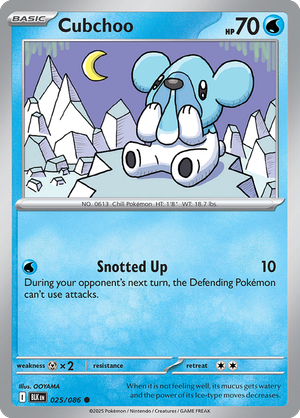 Cubchoo - 025-086 (Master Ball)