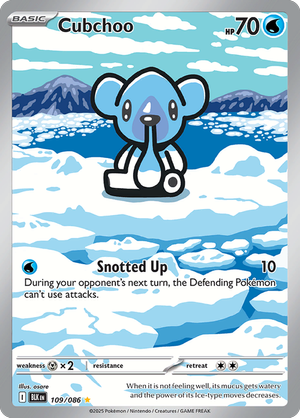 Cubchoo - 109-086 - Illusrator Rare
