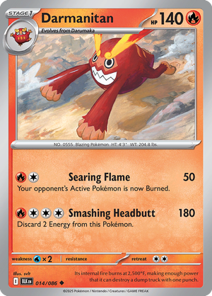 Darmanitan - 014-086 (Master Ball)