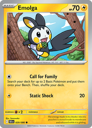 Emolga - 029-086 (RH)