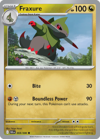 pokemon s v black bolt fraxure 069 086 rh