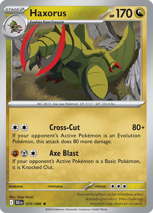Haxorus - 070-086 (RH)