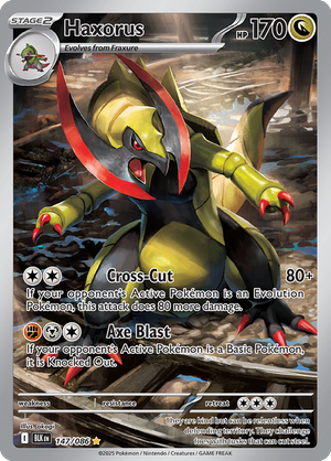 Haxorus - 147-086 - Illusrator Rare