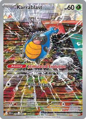 Karrablast - 094-086 - Illustrator Rare