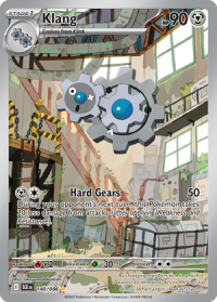 pokemon s v black bolt klang 140 086 illusrator rare