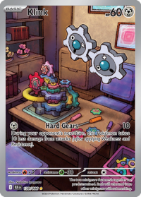 pokemon s v black bolt klink 139 086 illusrator rare