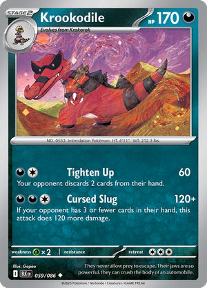 Krookodile - 059-086 (Poke Ball)